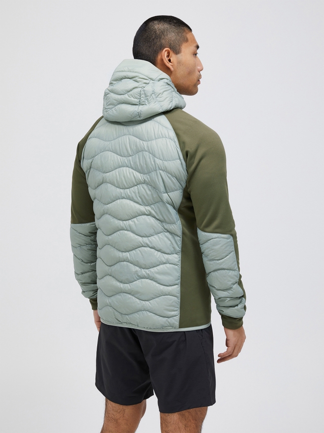 Helium Down Hybrid Hood Men