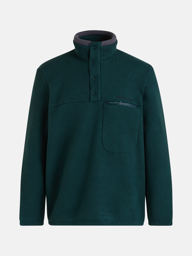 Fleece Snap T-Neck Men