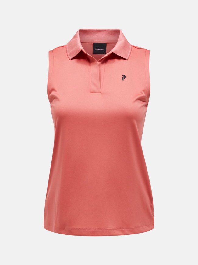 Illusion Sleeveless Polo Women