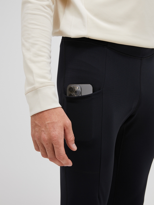 Brushed Back Tights Men