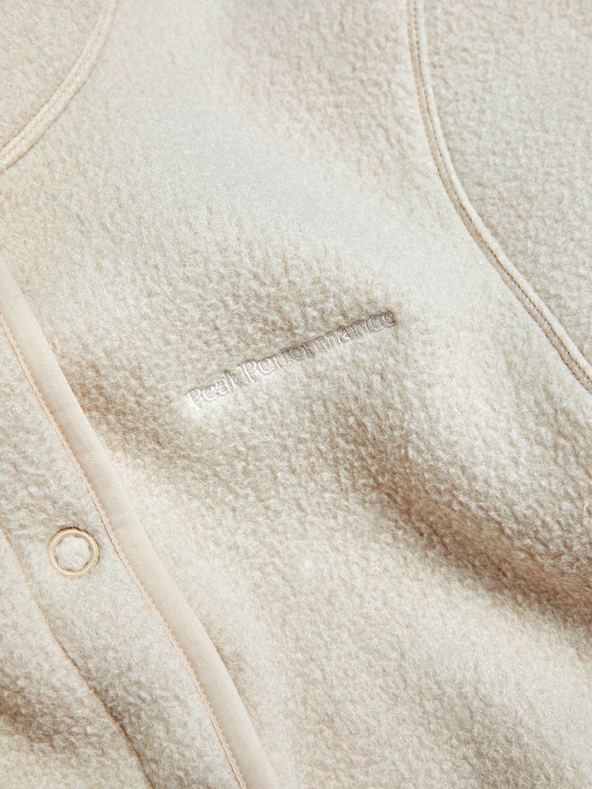 Fleece Snap Cardigan Women