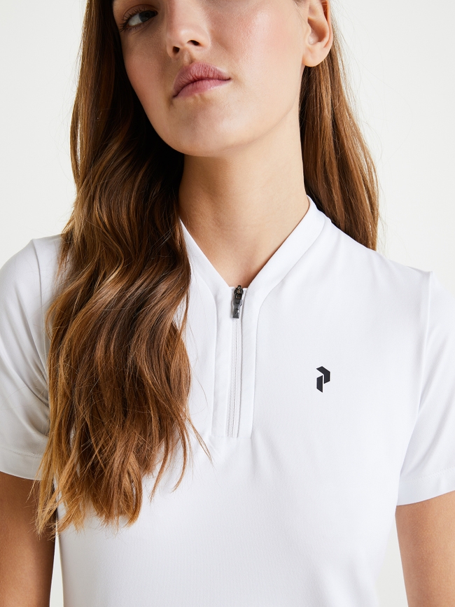 Turf Zip Short Sleeve Top Women