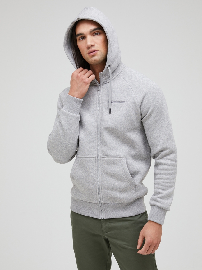 Original Small Logo Zip Hood Men