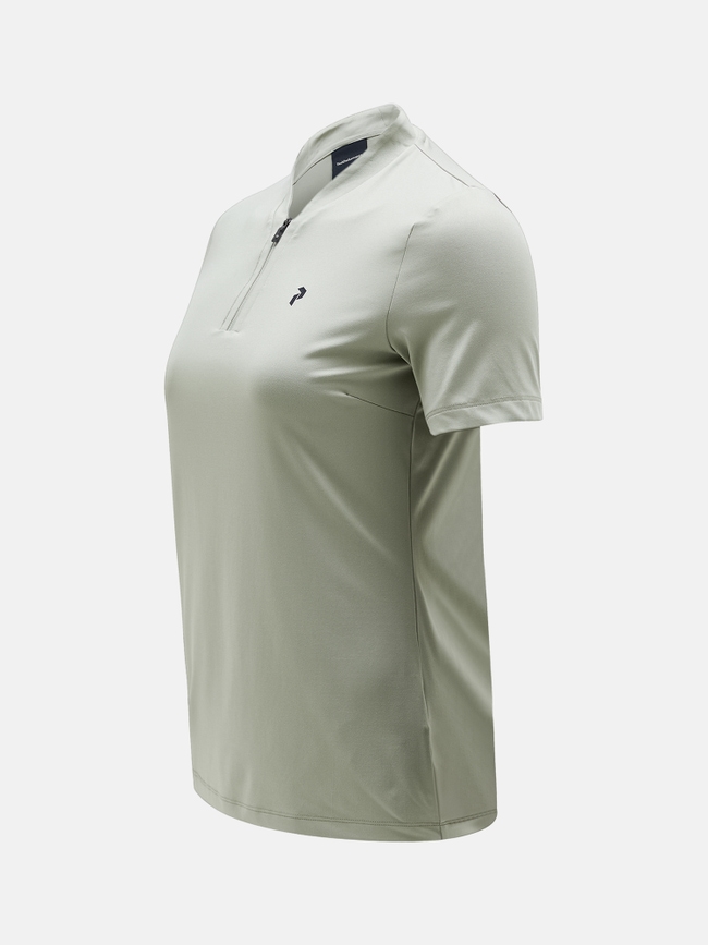 Turf Zip Short Sleeve Top Women