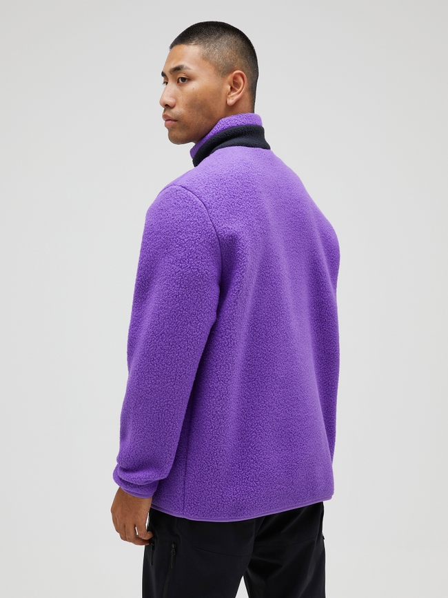 Fleece Snap T-Neck Men