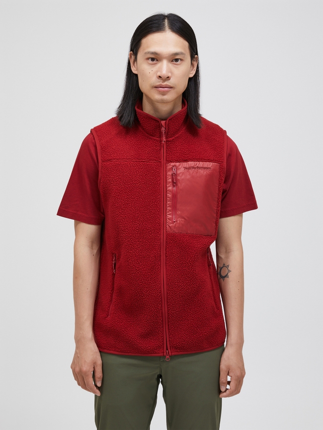 Pile Vest Men