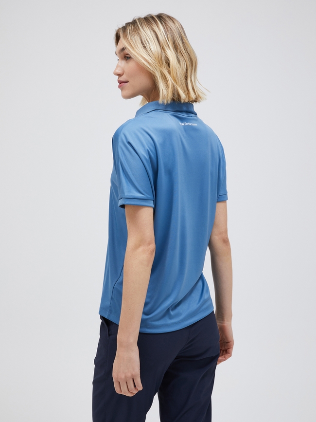 Illusion Short Sleeve Polo Women