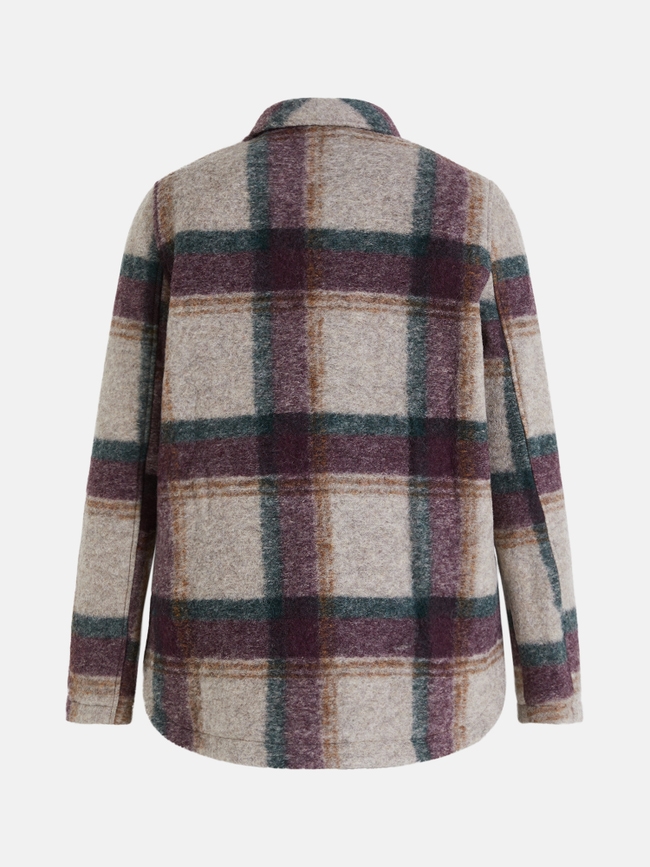 Kelly Wool Shirt Jacket Women