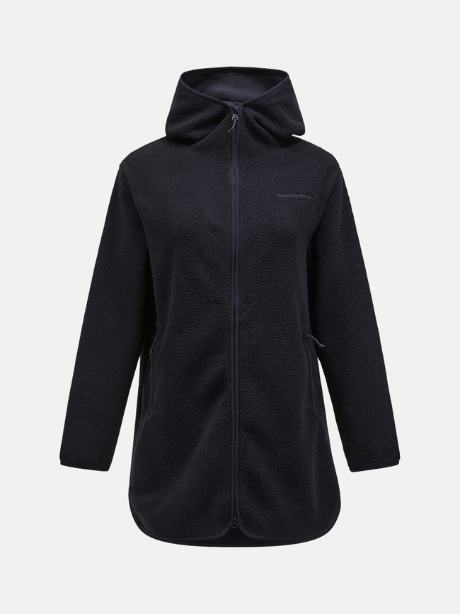 Pile Long Zip Women