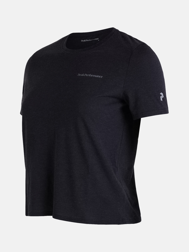 Wool Blend Cropped Short Sleeve Women