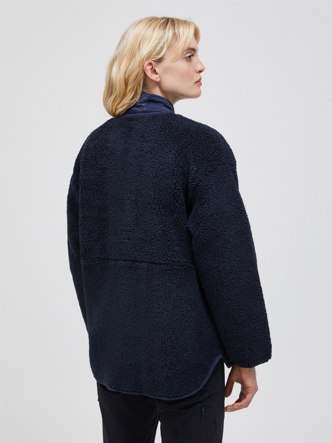 Heavy Pile Oversized Cardigan Women