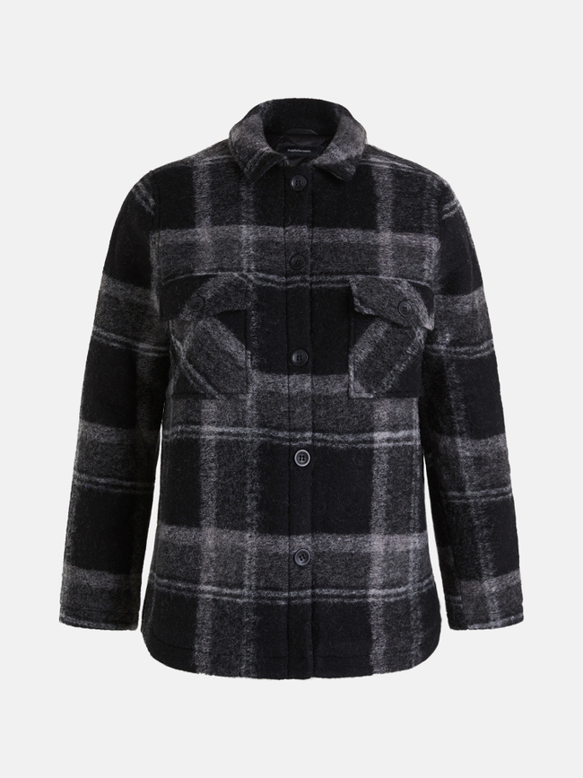 Kelly Wool Shirt Jacket Women