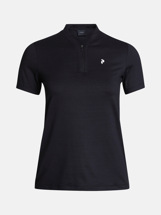 Turf Zip Short Sleeve Top Women