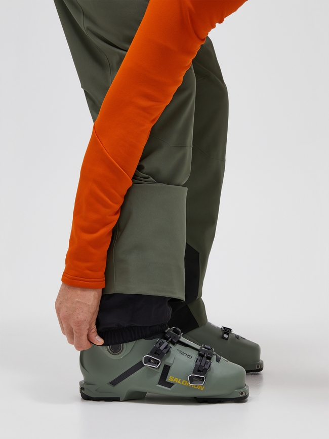 Maroon Insulated 2L Pants Men