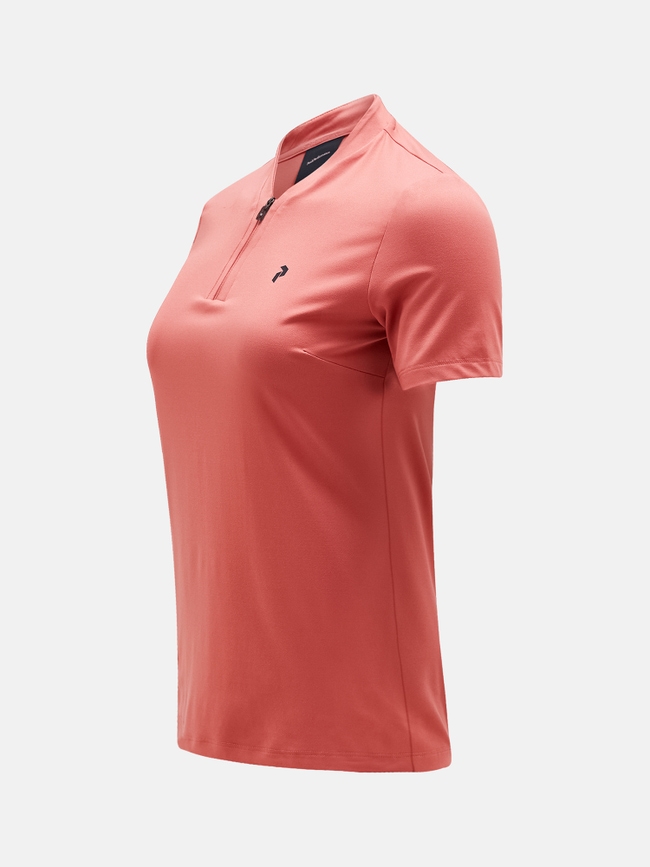 Turf Zip Short Sleeve Top Women