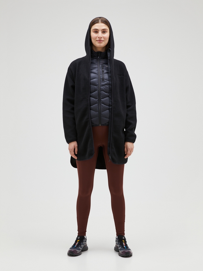 Pile Long Zip Women
