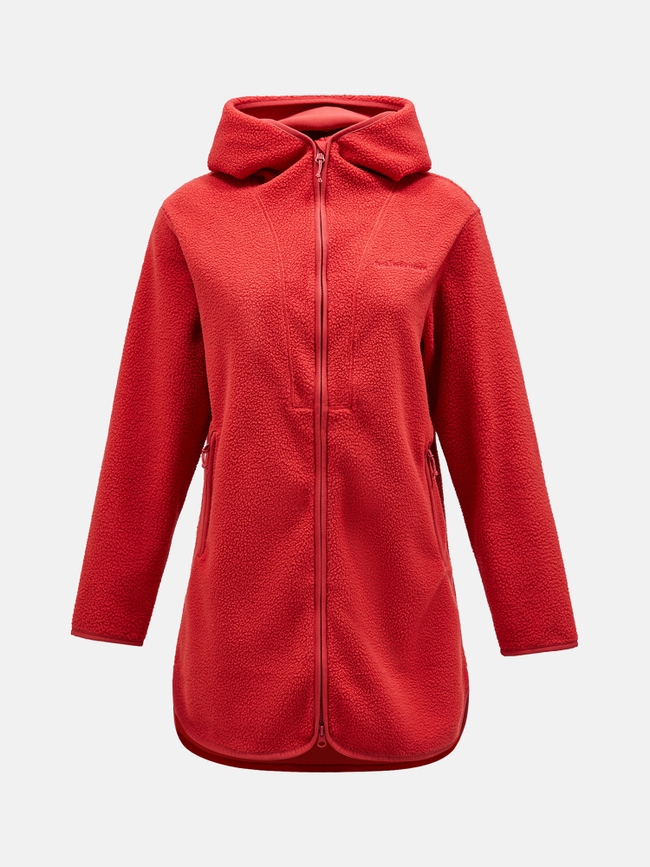 Pile Long Zip Women