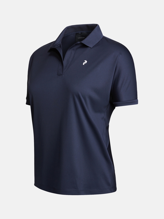 Illusion Short Sleeve Polo Women