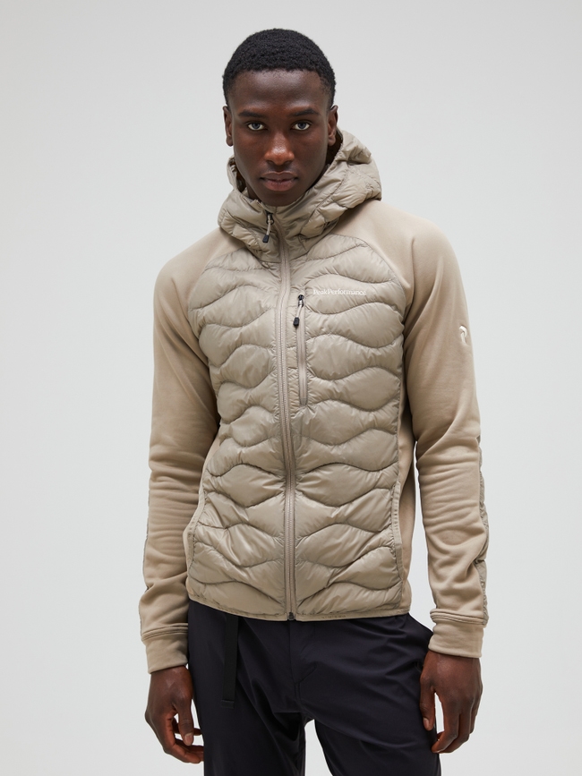 Helium Down Hybrid Hood Men
