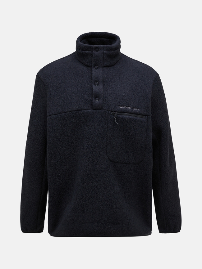 Fleece Snap T-Neck Men