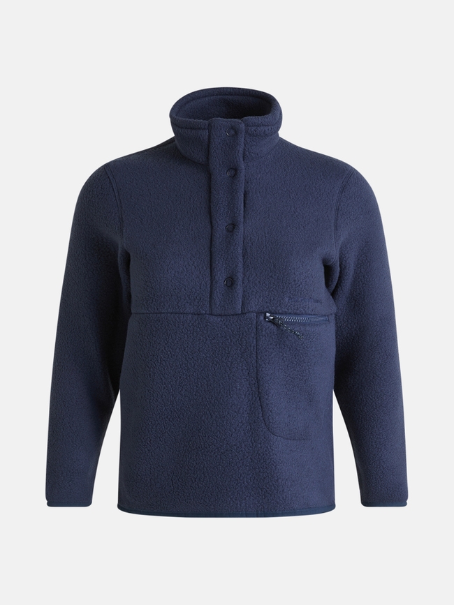 Fleece Snap T-Neck Women