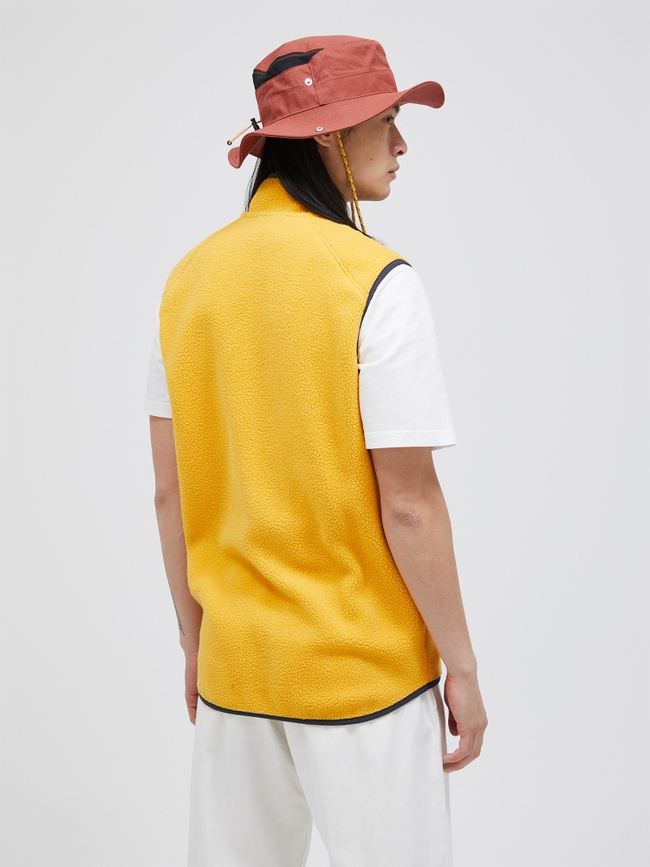 Pile Zip Vest Men