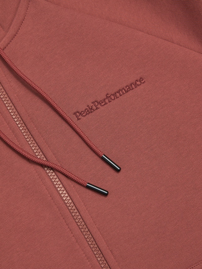 Original Small Logo Zip Hood Women