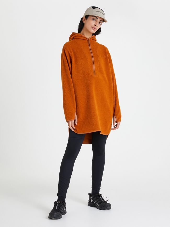 Long Pile Anorak Women