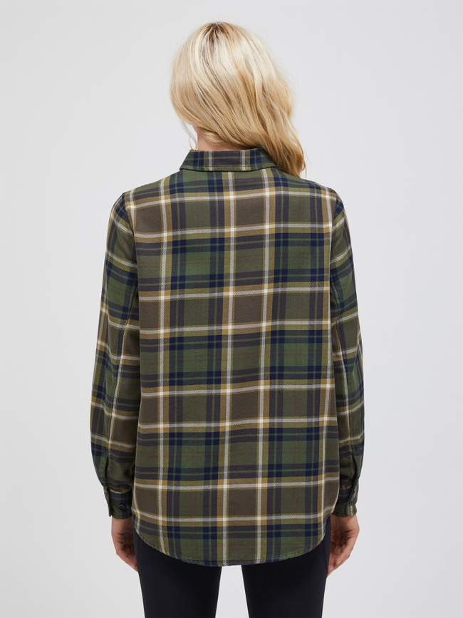 Cotton Flannel Shirt Women