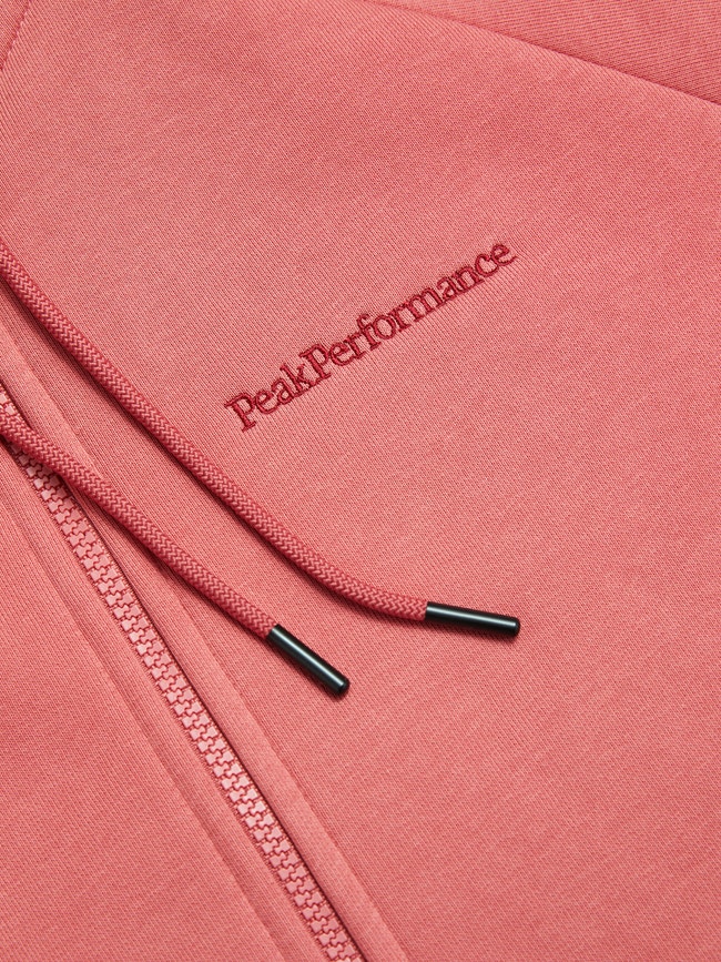 Original Small Logo Zip Hood Women