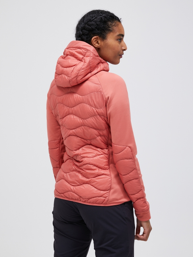 Helium Hybrid Down Hood Jacket Women