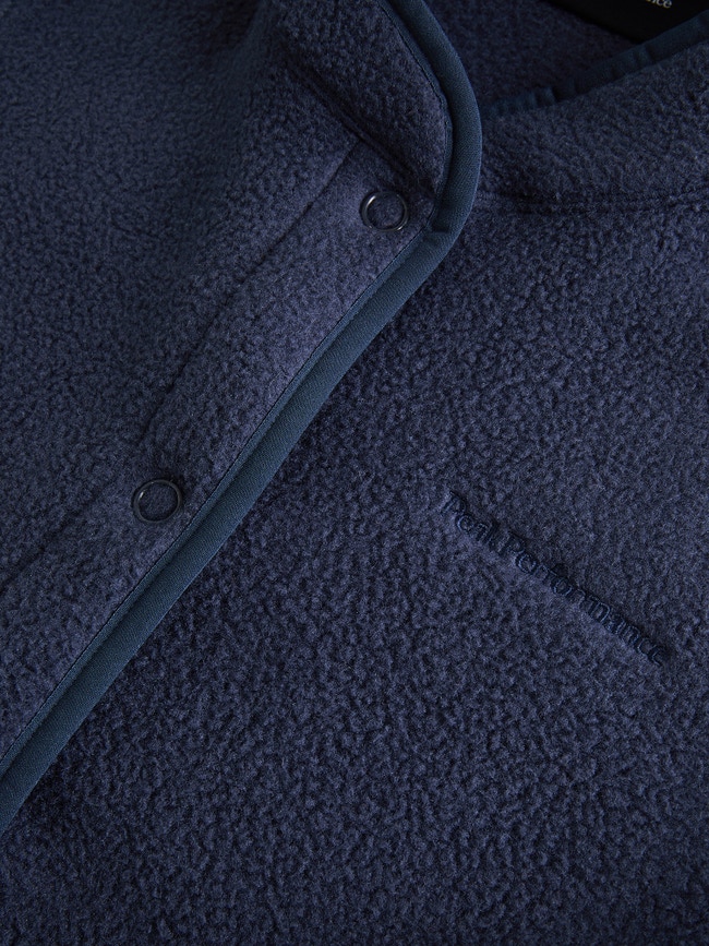 Fleece Snap Cardigan Women