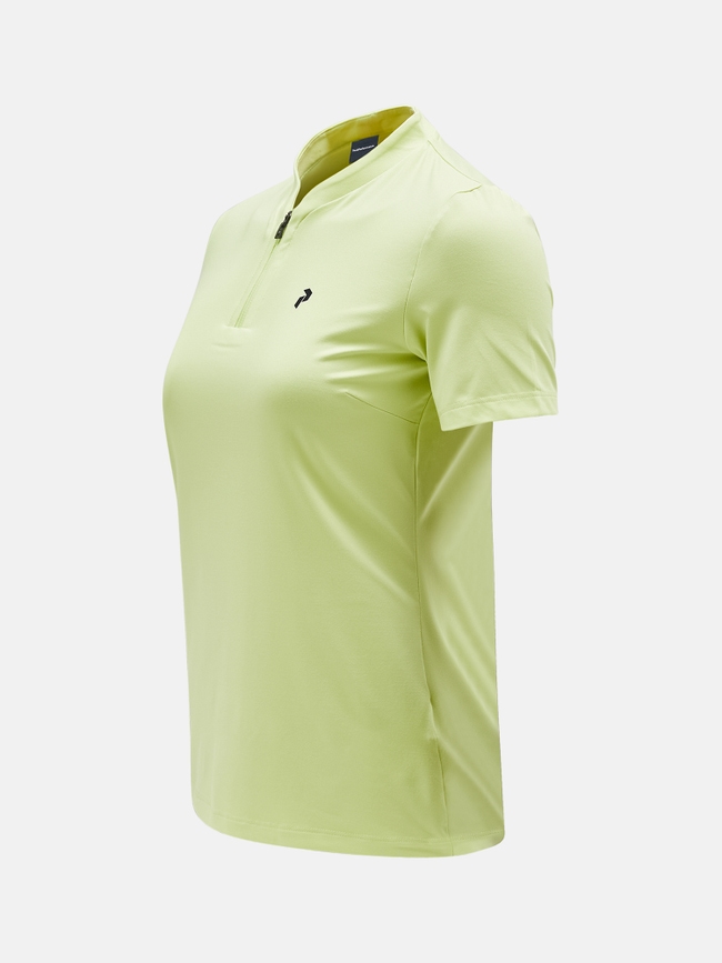 Turf Zip Short Sleeve Top Women