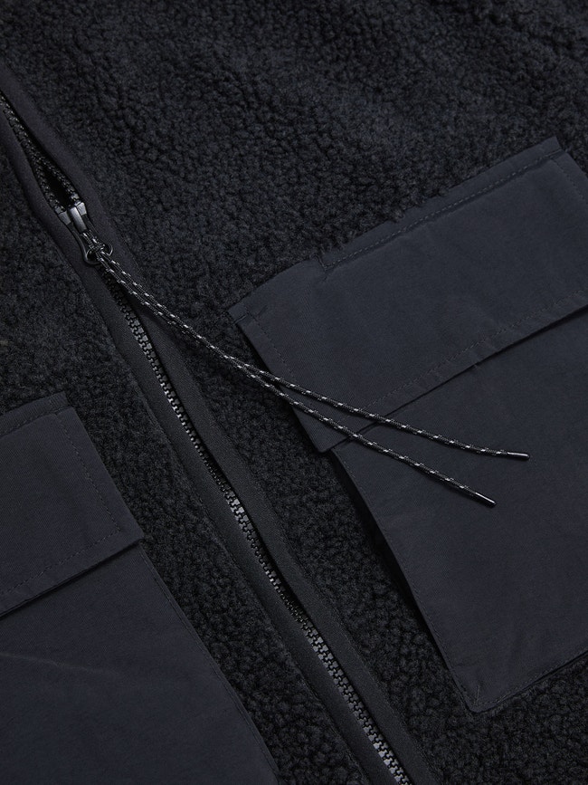 Heavy Pile Oversized Jacket Men