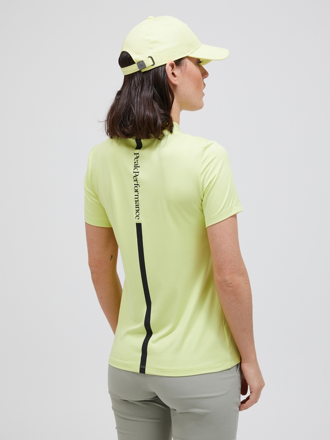 Turf Zip Short Sleeve Top Women