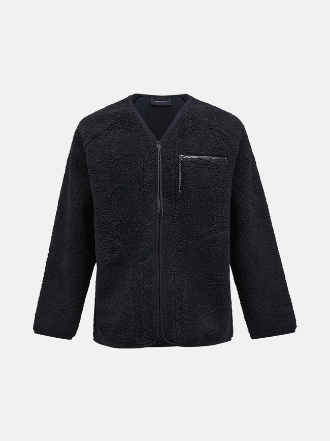 Heavy Pile Oversized Cardigan Men