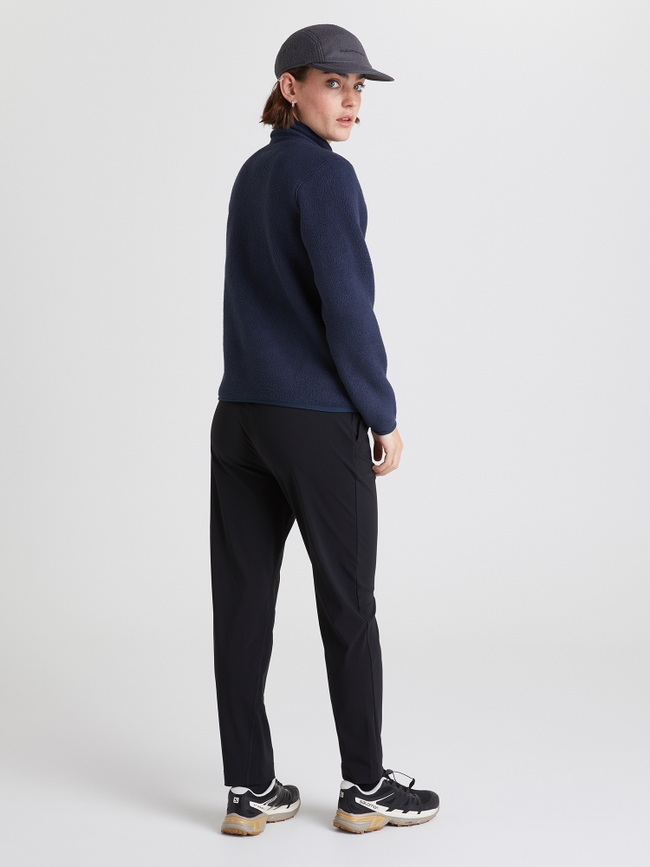 Fleece Snap Cardigan Women