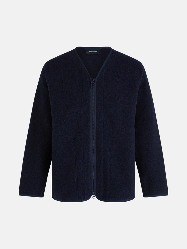 Wool Blend Cardigan Men