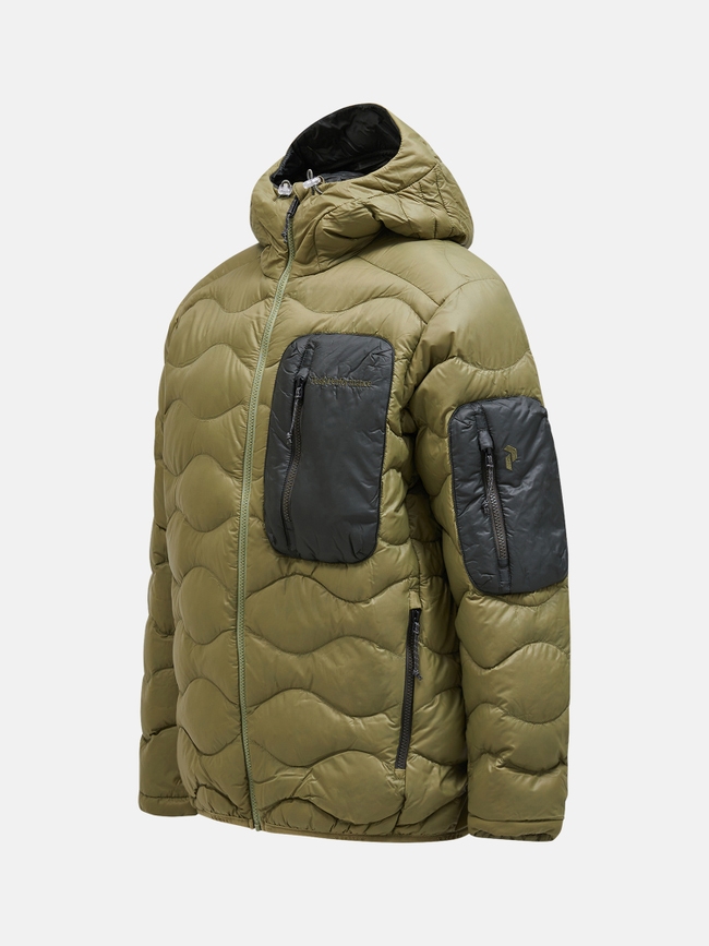 Helium Utility Down Hood Jacket Men