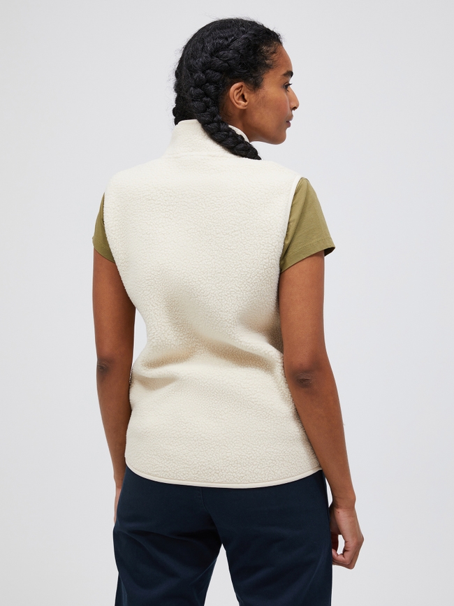Pile Zip Vest Women
