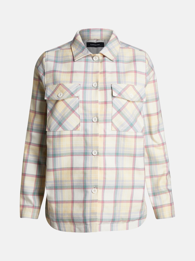 Padded Cotton Overshirt Women