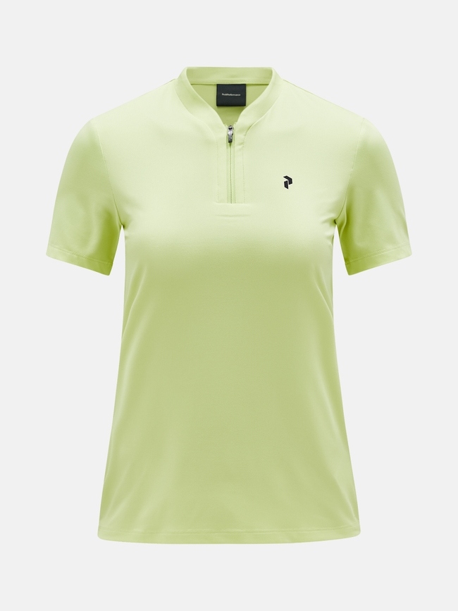 Turf Zip Short Sleeve Top Women