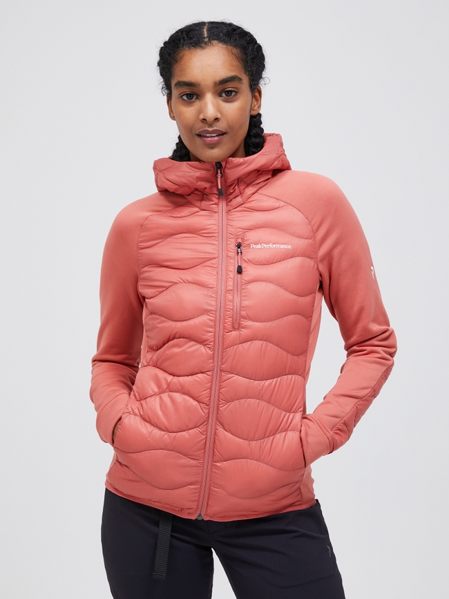 Helium Hybrid Down Hood Jacket Women