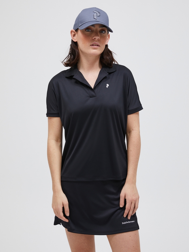 Illusion Short Sleeve Polo Women