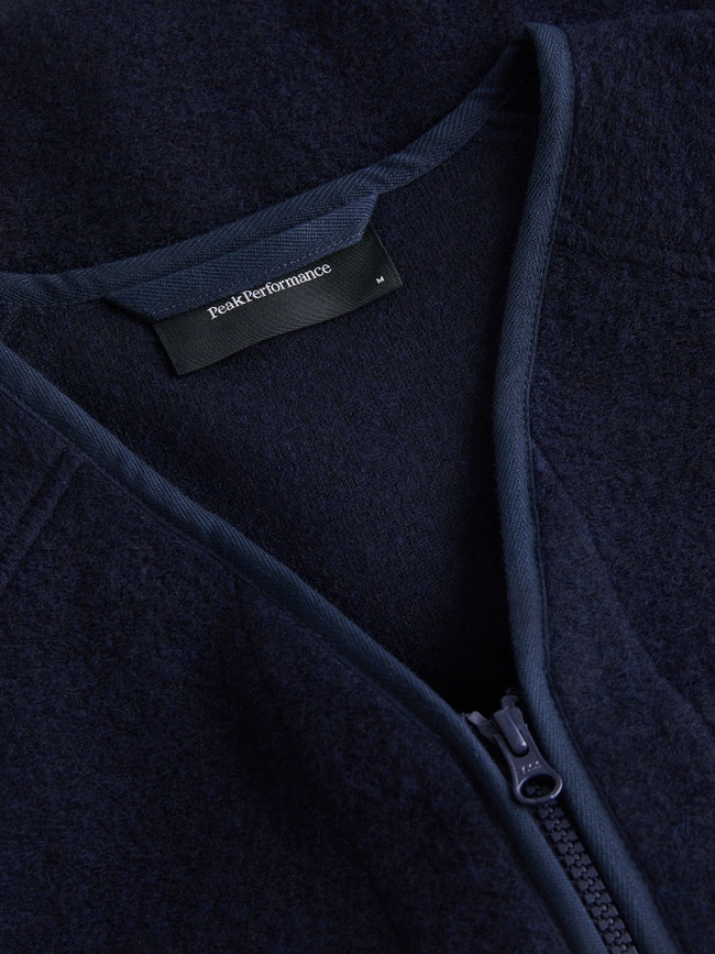 Wool Blend Cardigan Men