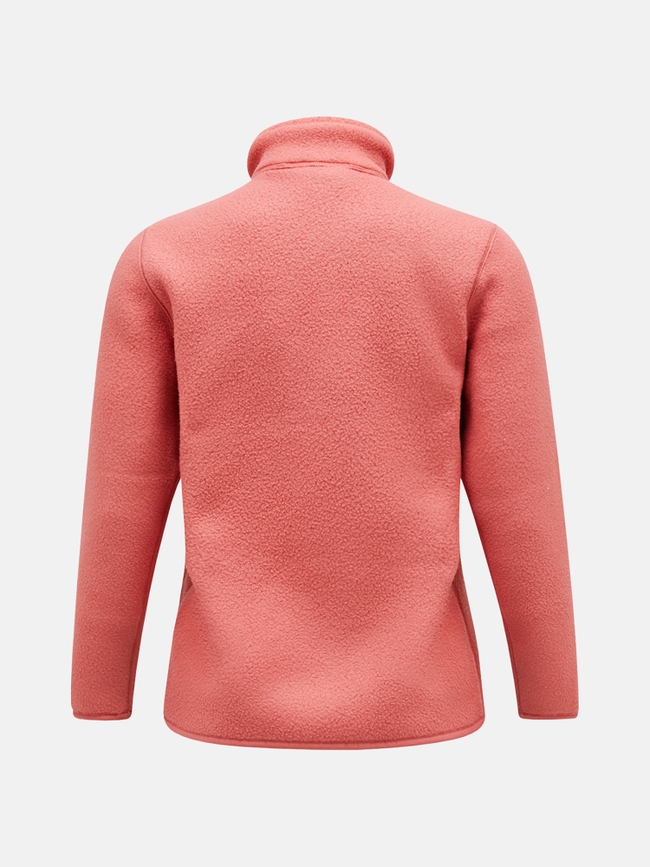 Fleece Snap T-Neck Women