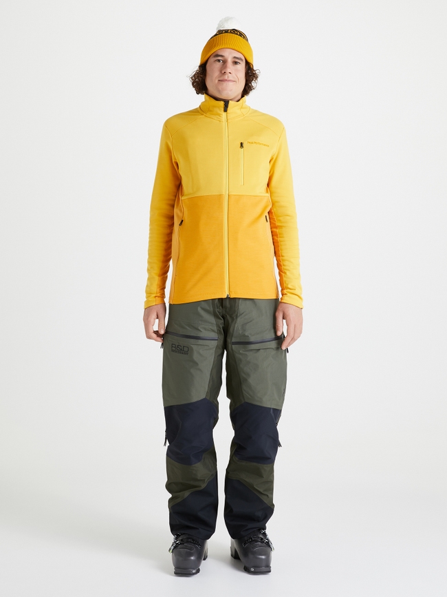 Vertical Mid Zip Jacket Men