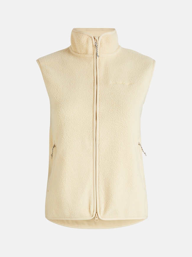 Pile Zip Vest Women