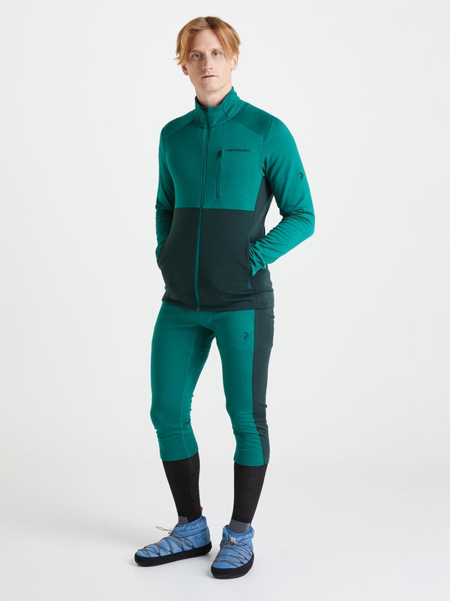 Vertical Mid Zip Jacket Men