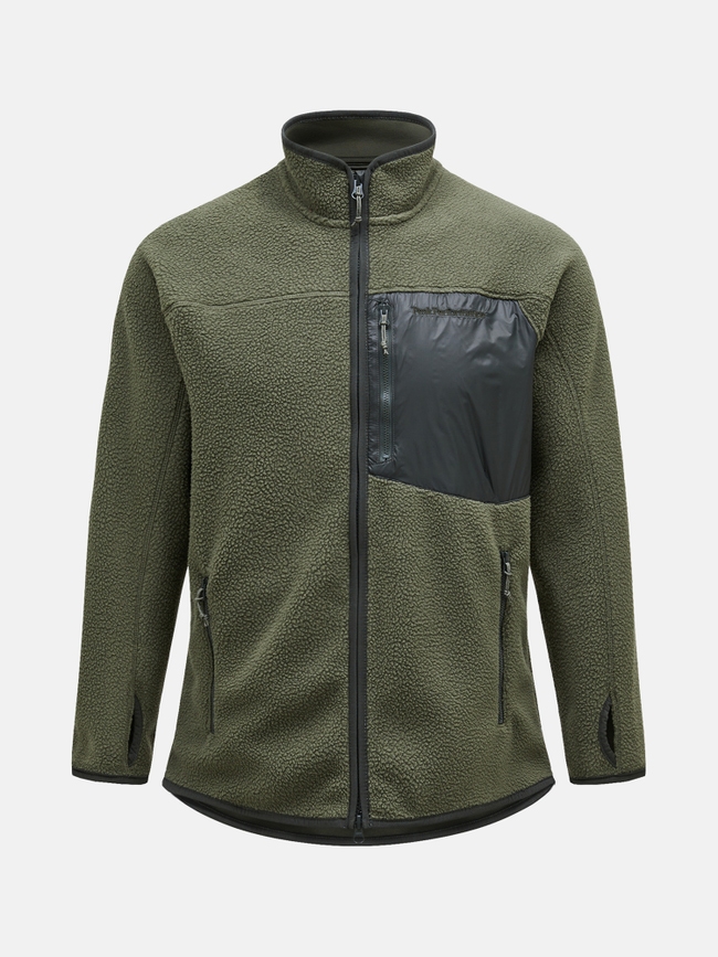 Pile Zip Jacket Men